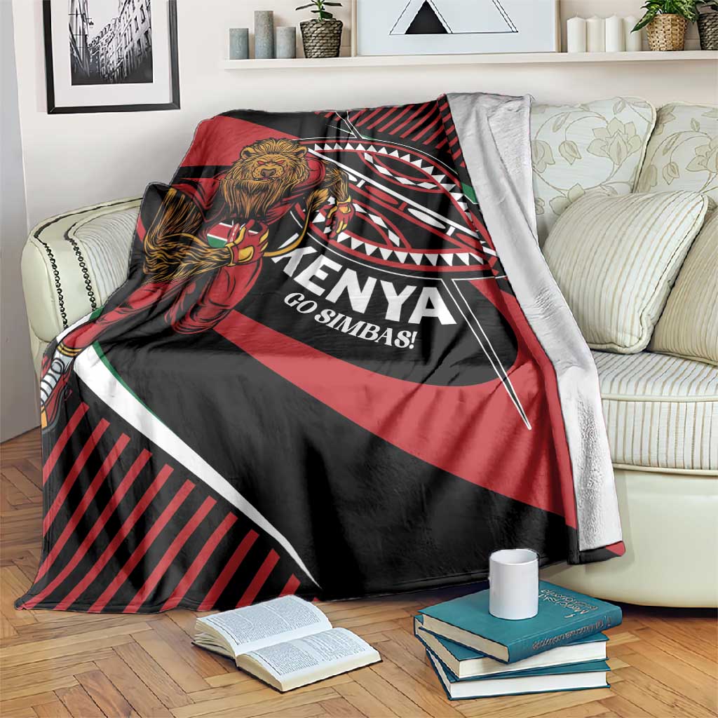 Kenya Rugby Blanket Simbas Elevate Your Game LT01