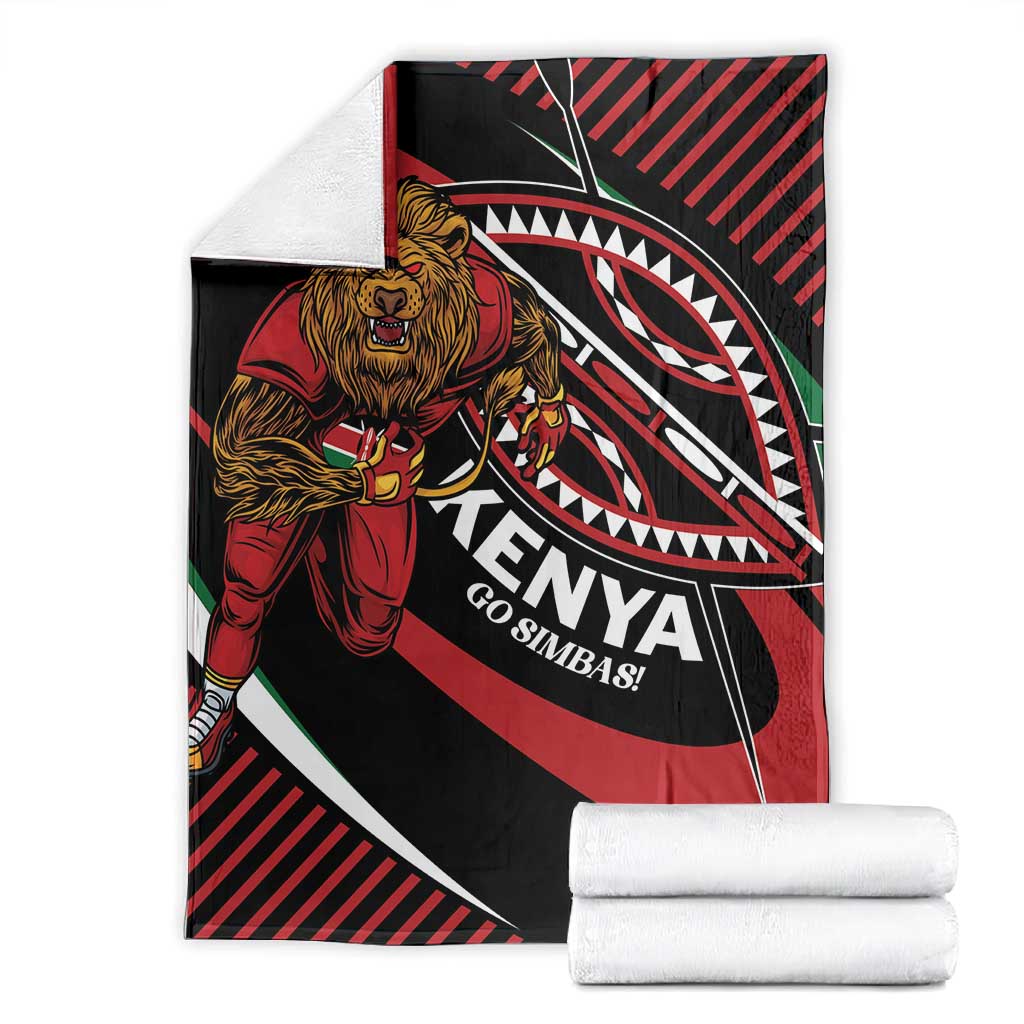 Kenya Rugby Blanket Simbas Elevate Your Game LT01