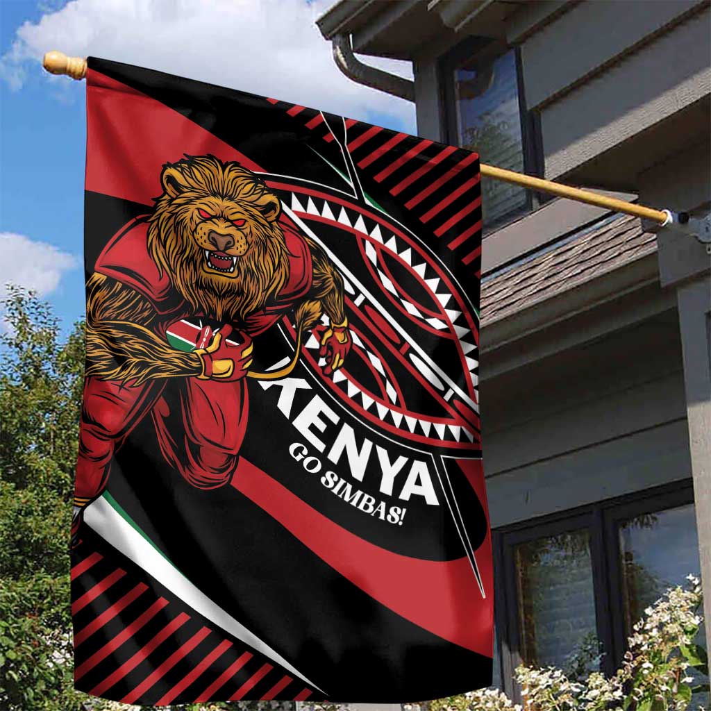 Kenya Rugby Garden Flag Simbas Elevate Your Game LT01