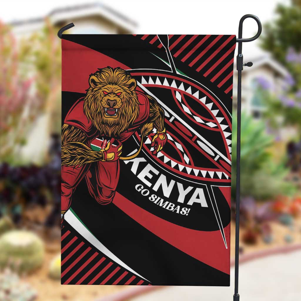 Kenya Rugby Garden Flag Simbas Elevate Your Game LT01