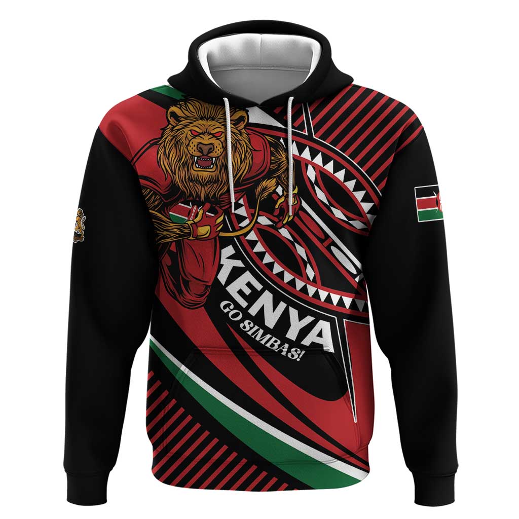 Custom Kenya Rugby Simbas Hoodie Elevate Your Game LT01