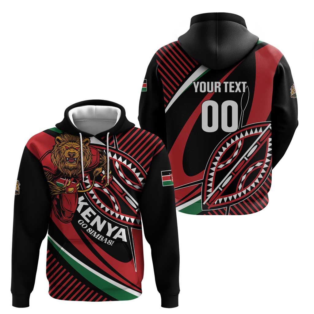 Custom Kenya Rugby Simbas Hoodie Elevate Your Game LT01