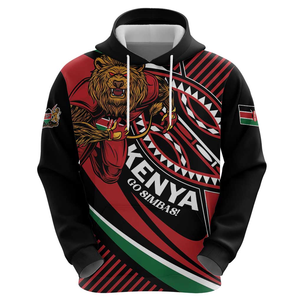 Custom Kenya Rugby Simbas Hoodie Elevate Your Game LT01