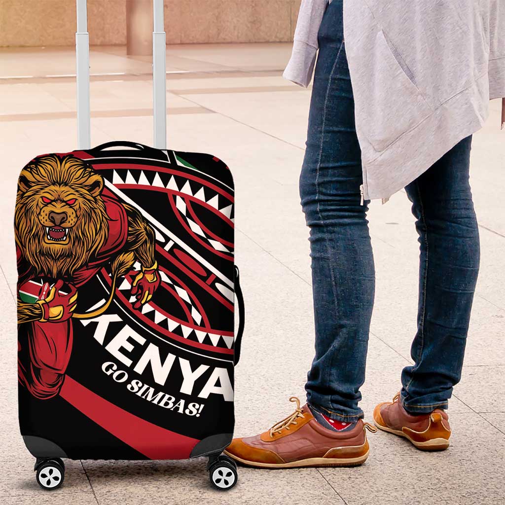 Kenya Rugby Simbas Luggage Cover Elevate Your Game LT01