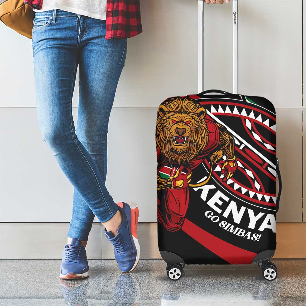Kenya Rugby Simbas Luggage Cover Elevate Your Game LT01