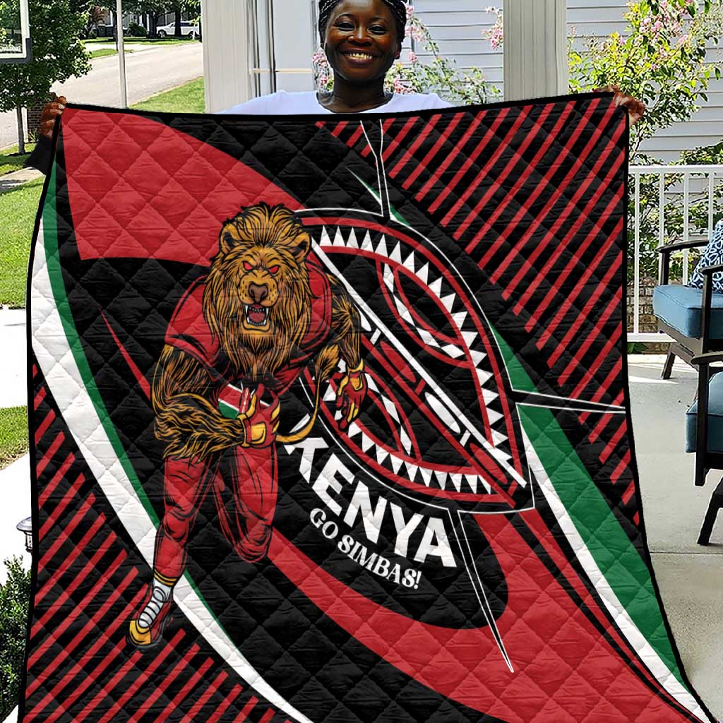 Kenya Rugby Quilt Simbas Elevate Your Game LT01