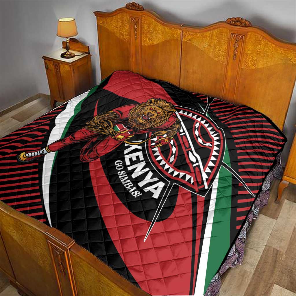 Kenya Rugby Quilt Simbas Elevate Your Game LT01