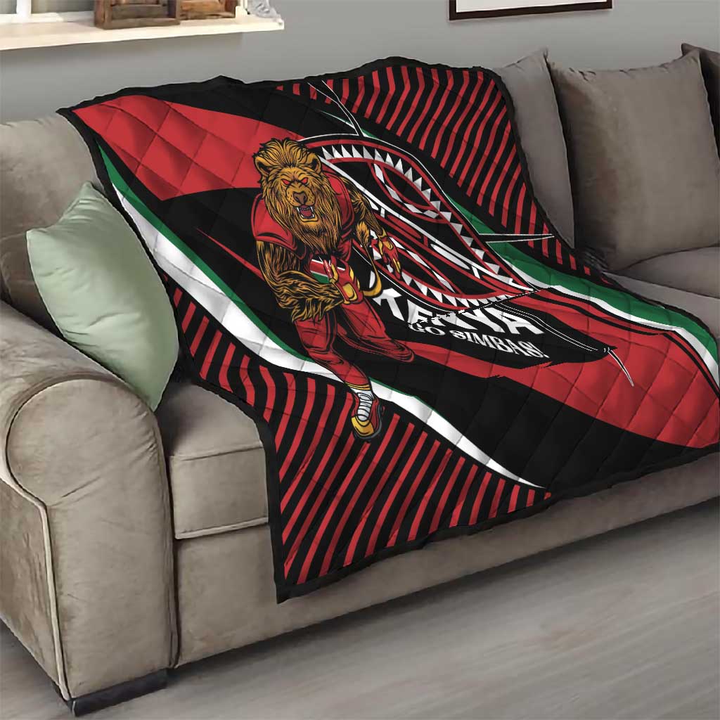 Kenya Rugby Quilt Simbas Elevate Your Game LT01