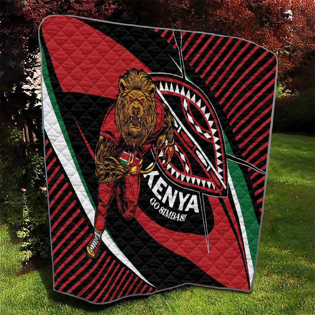 Kenya Rugby Quilt Simbas Elevate Your Game LT01
