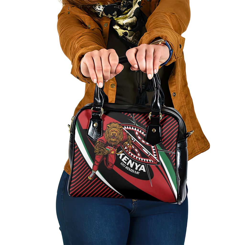 Kenya Rugby Simbas Shoulder Handbag Elevate Your Game LT01