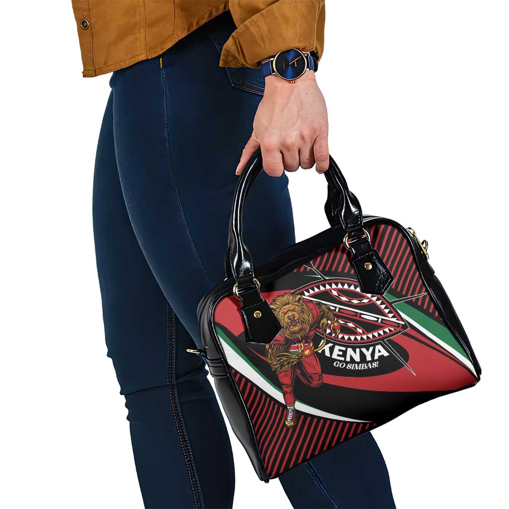 Kenya Rugby Simbas Shoulder Handbag Elevate Your Game LT01