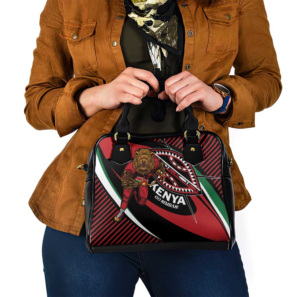 Kenya Rugby Simbas Shoulder Handbag Elevate Your Game LT01