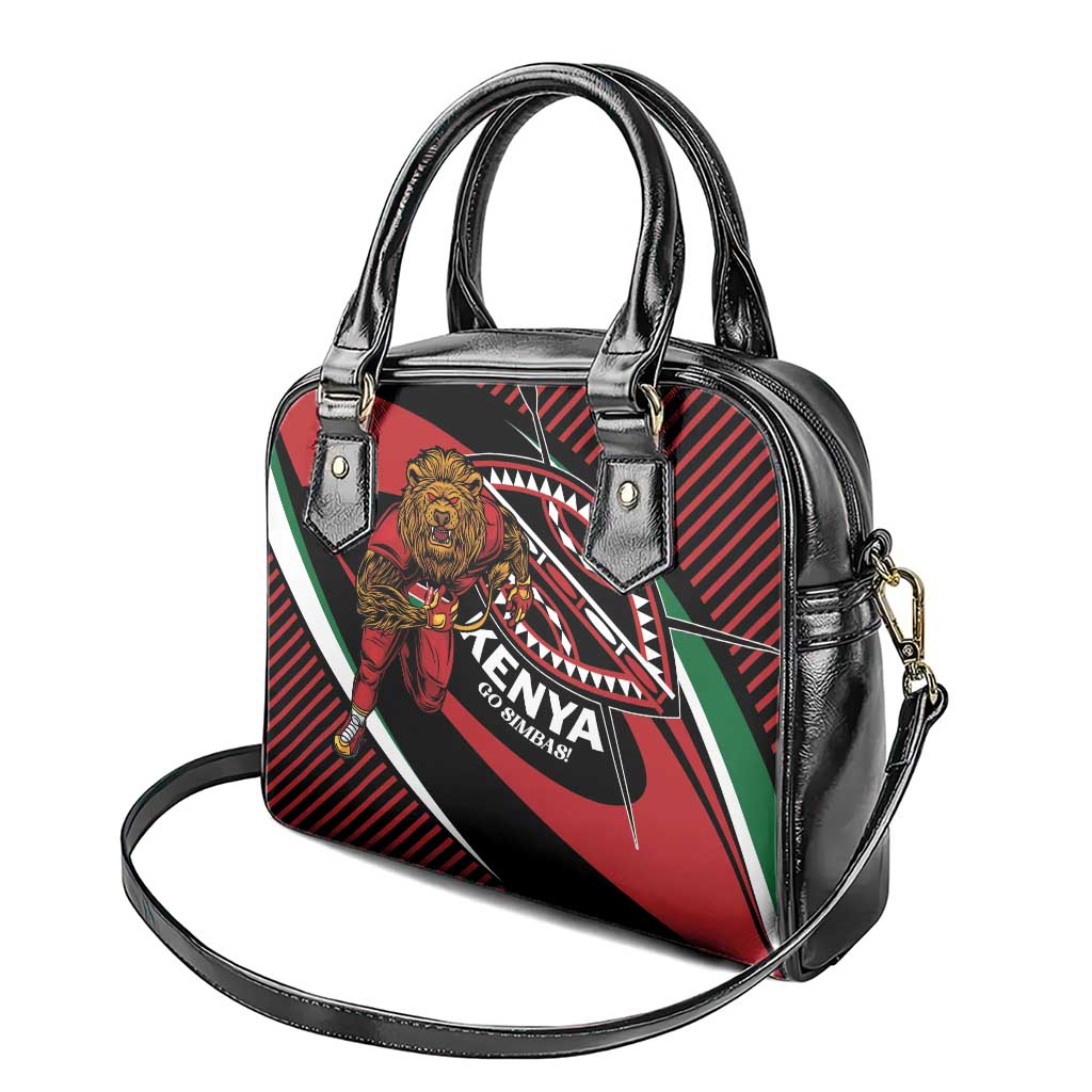 Kenya Rugby Simbas Shoulder Handbag Elevate Your Game LT01