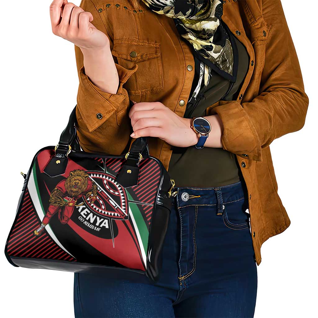 Kenya Rugby Simbas Shoulder Handbag Elevate Your Game LT01