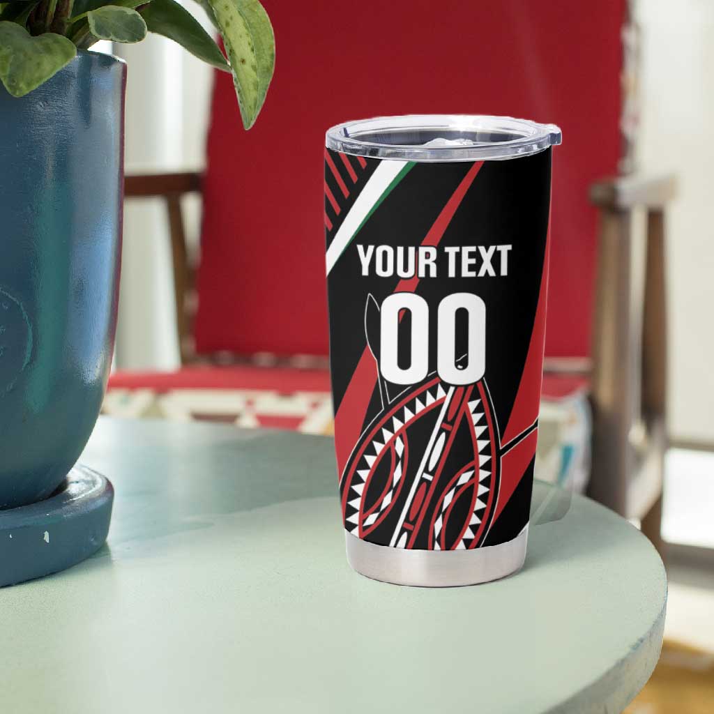 Custom Kenya Rugby Tumbler Cup Simbas Elevate Your Game LT01