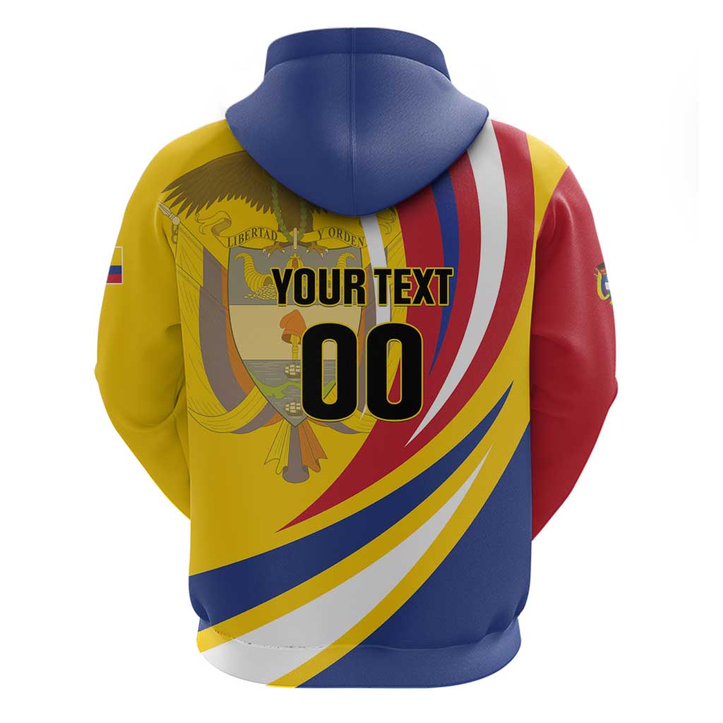 Custom Colombia Rugby Hoodie Los Tucanes Go Champions LT01