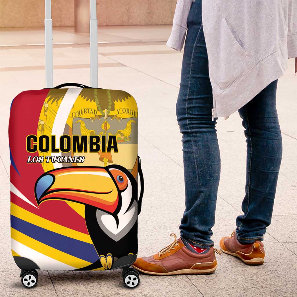 Colombia Rugby Luggage Cover Los Tucanes Go Champions LT01