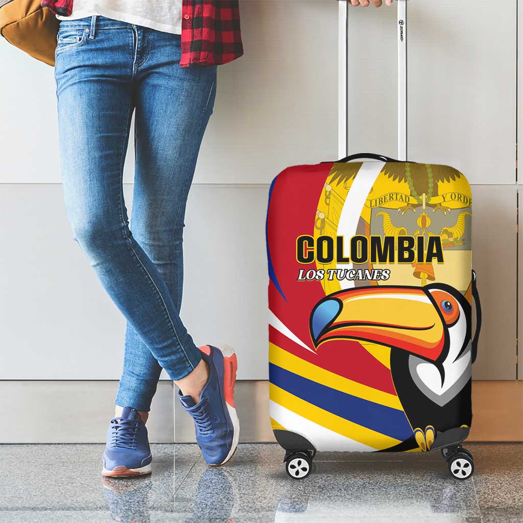 Colombia Rugby Luggage Cover Los Tucanes Go Champions LT01
