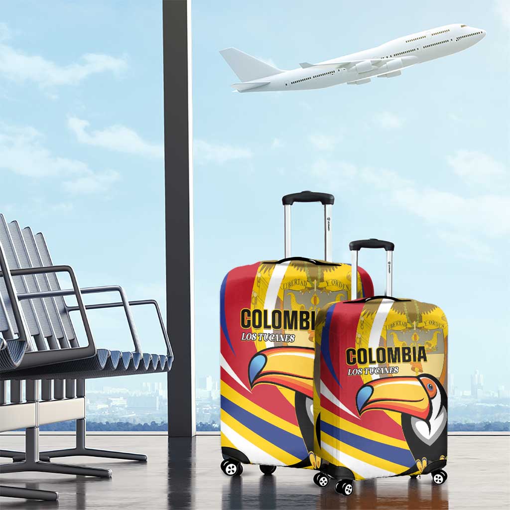 Colombia Rugby Luggage Cover Los Tucanes Go Champions LT01