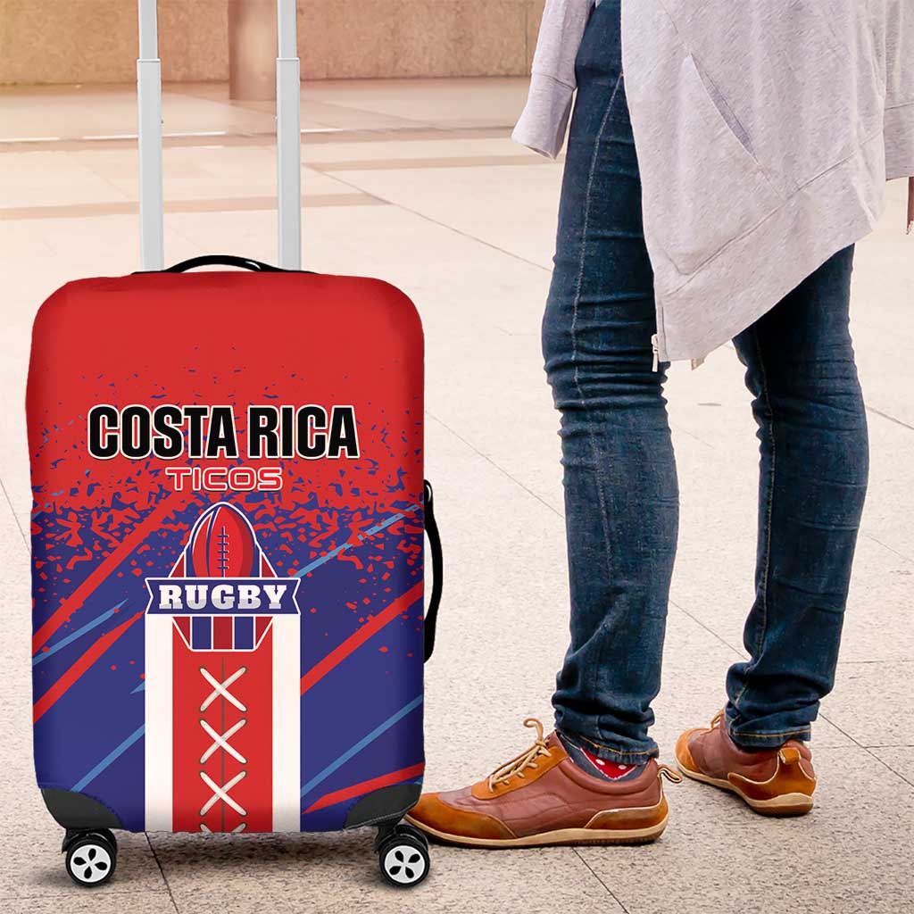 Costa Rica Rugby Luggage Cover Ticos Go Champions LT01