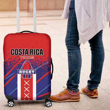 Costa Rica Rugby Luggage Cover Ticos Go Champions LT01