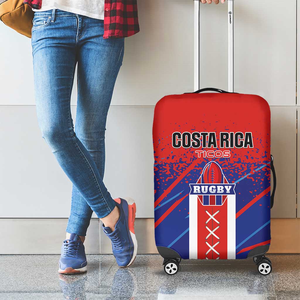 Costa Rica Rugby Luggage Cover Ticos Go Champions LT01