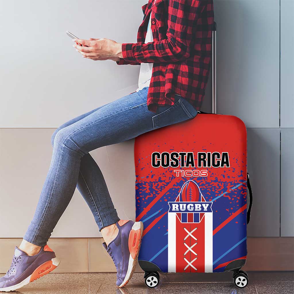 Costa Rica Rugby Luggage Cover Ticos Go Champions LT01