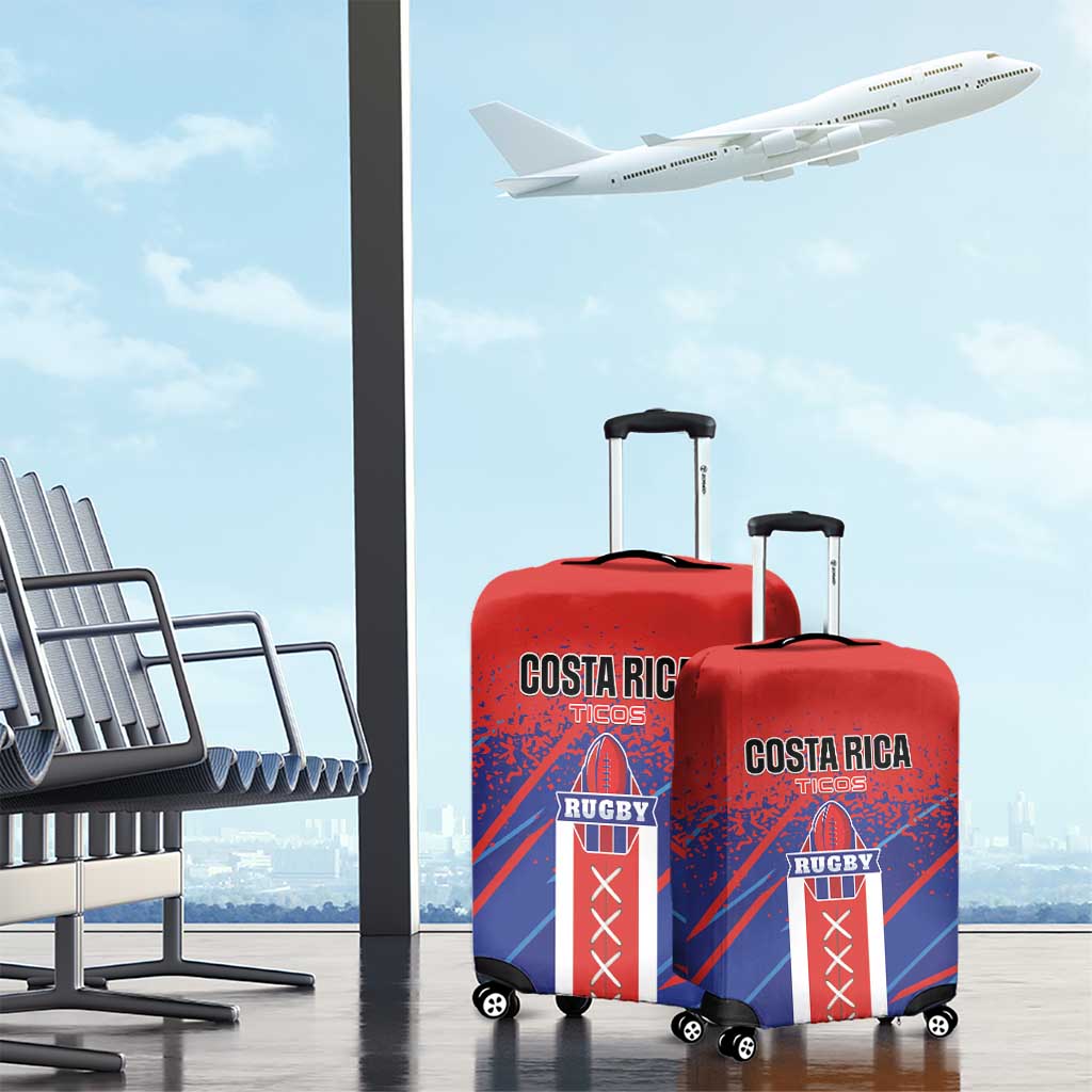 Costa Rica Rugby Luggage Cover Ticos Go Champions LT01
