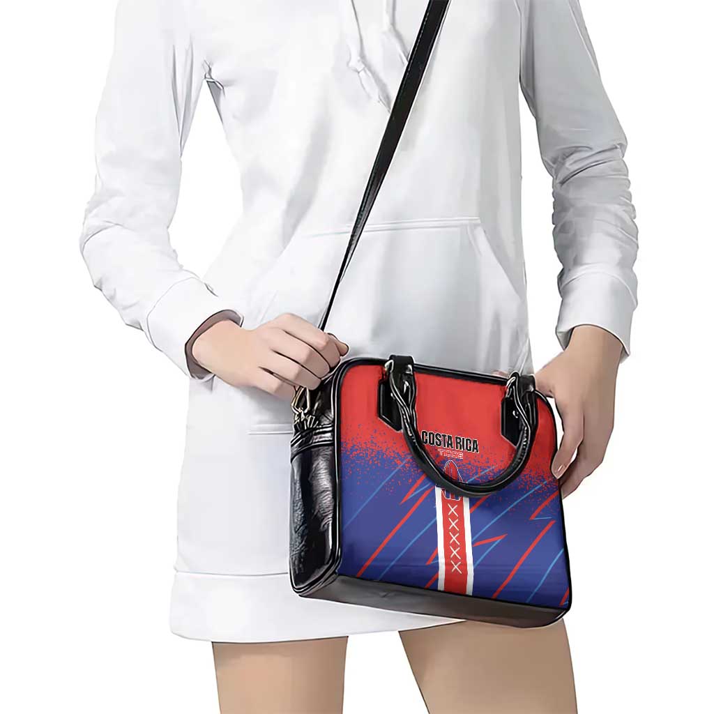 Costa Rica Rugby Shoulder Handbag Ticos Go Champions LT01