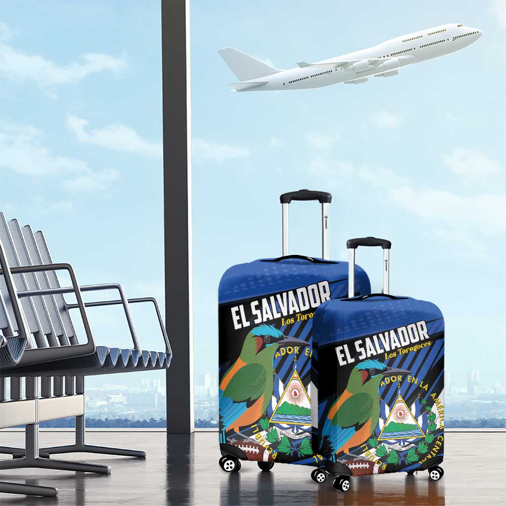 El Salvador Rugby Luggage Cover Los Torogoces Go Champions LT01