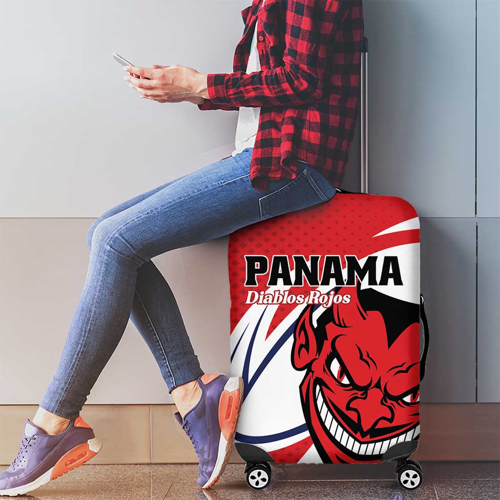 Panama Rugby Luggage Cover Diablos Rojos Go Champions LT01