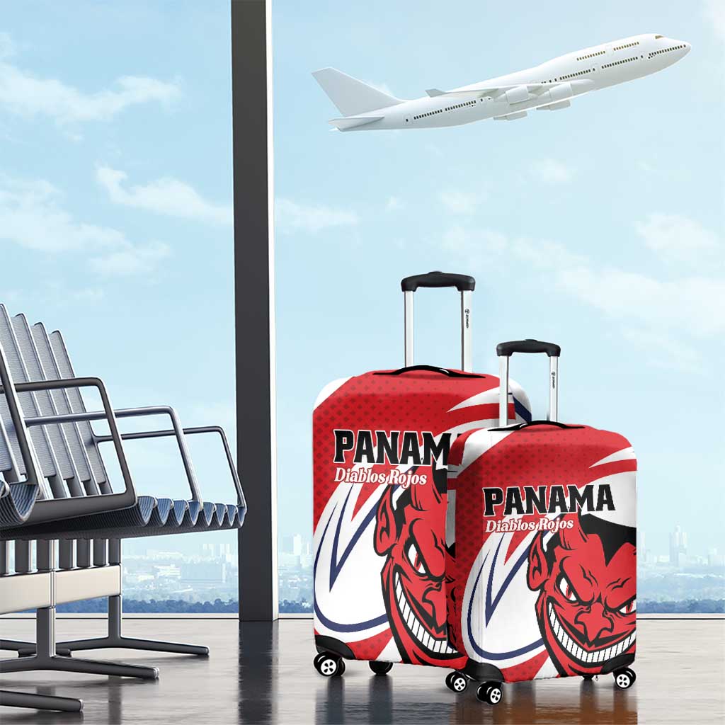 Panama Rugby Luggage Cover Diablos Rojos Go Champions LT01