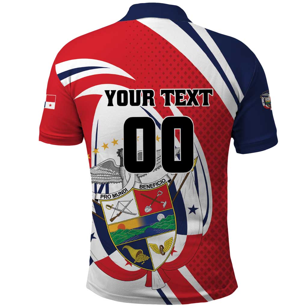 Custom Panama Rugby Polo Shirt Diablos Rojos Go Champions LT01