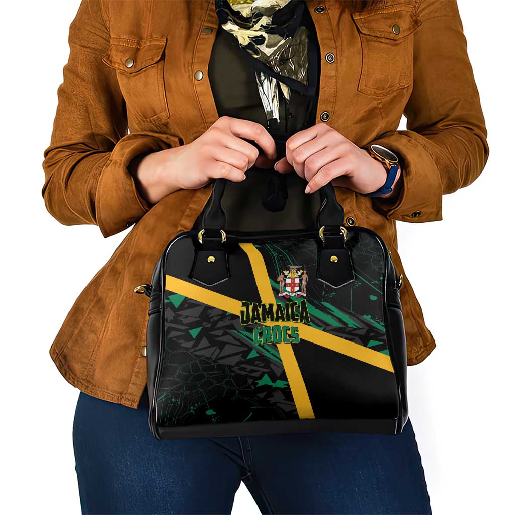 Rugby Jamaica Crocs Shoulder Handbag Cool Runnings on Grass LT01