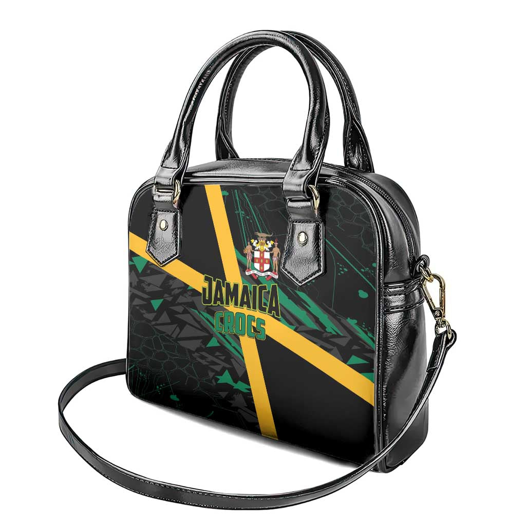 Rugby Jamaica Crocs Shoulder Handbag Cool Runnings on Grass LT01