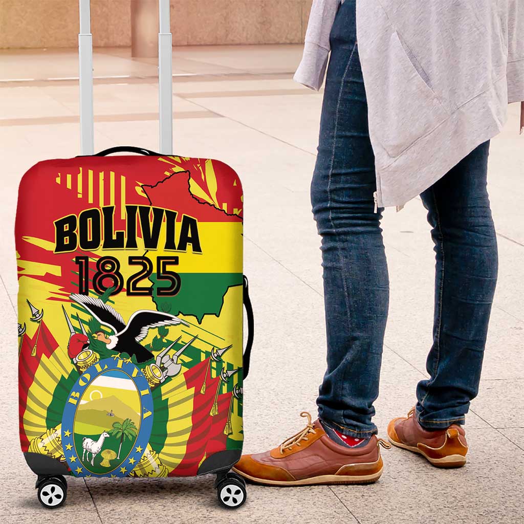 Bolivia 1825 Luggage Cover Coat Of Arms Flag Colors LT01