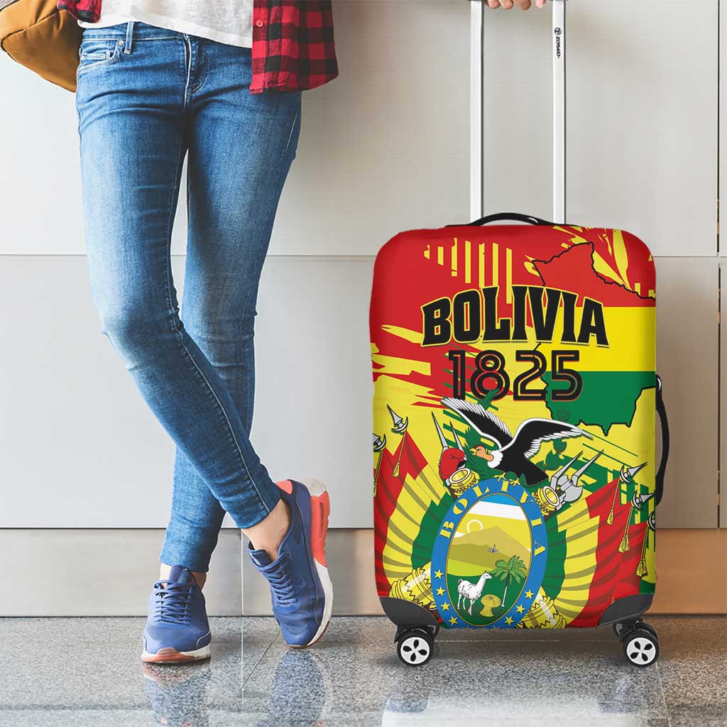 Bolivia 1825 Luggage Cover Coat Of Arms Flag Colors LT01