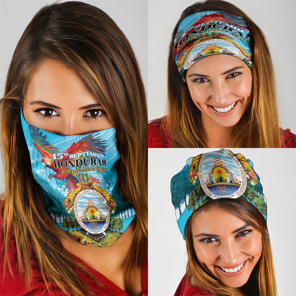 Honduras Independence Day 1821 Neck Gaiter Libre Soberana e Independiente LT01