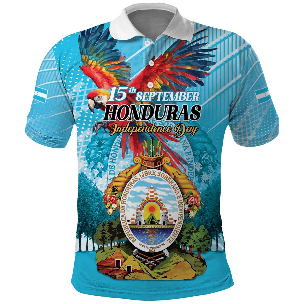 Personalized Honduras Independence Day 1821 Polo Shirt Libre Soberana e Independiente LT01
