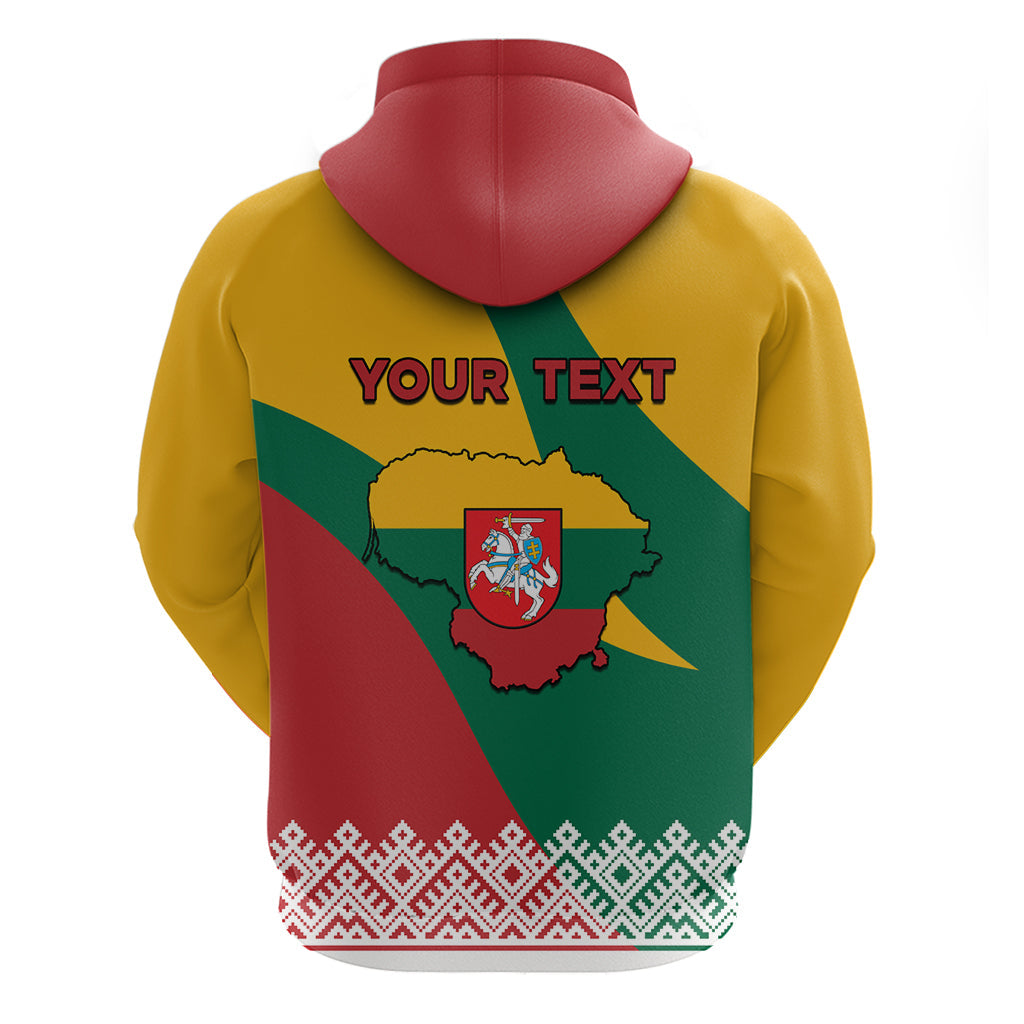 Lithuania Independence Day Personalized Hoodie Lietuva Vytis 106th Anniversary LT01