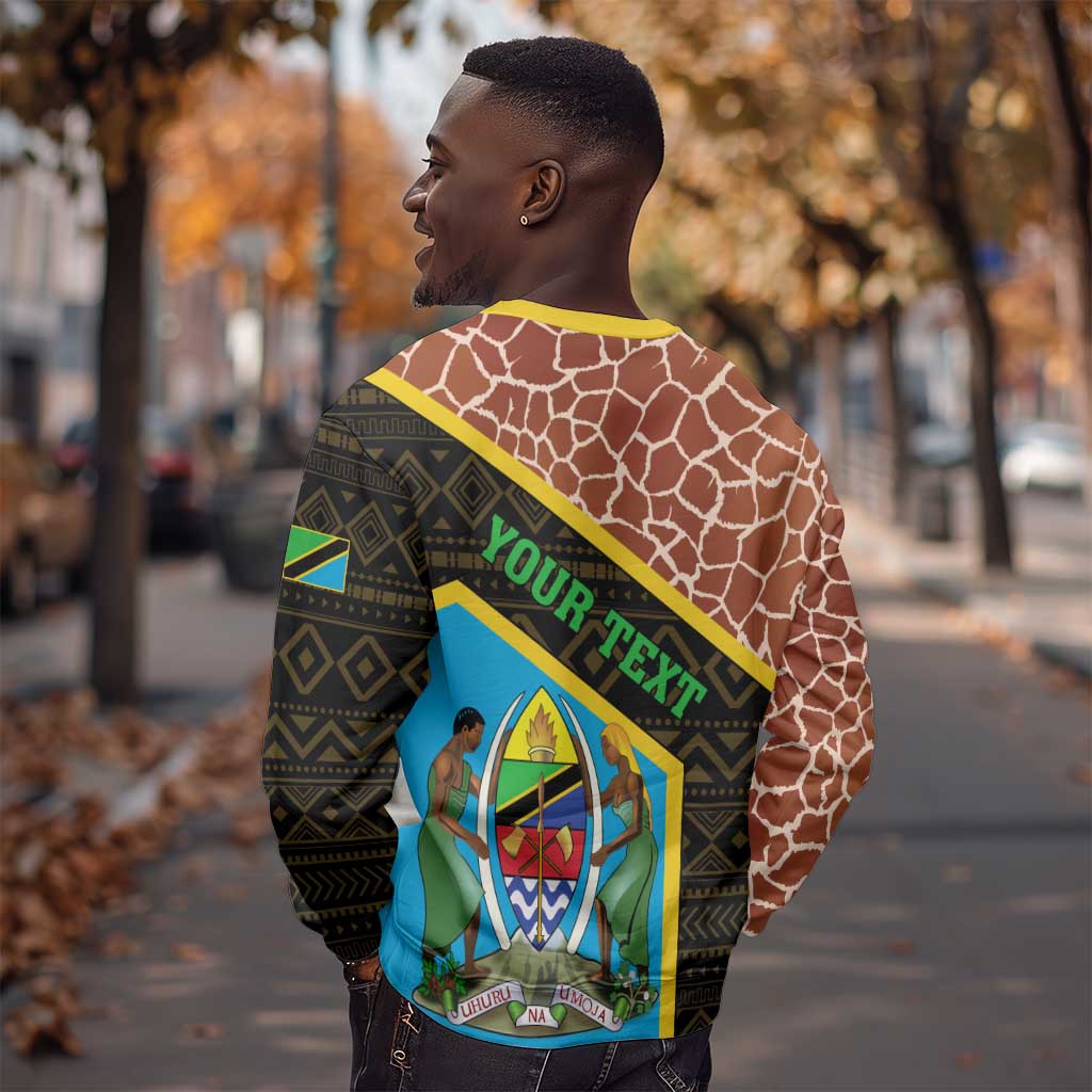 Tanzania Union Day 2024 Sweatshirt Uhuru na Umoja Giraffe Pattern LT01