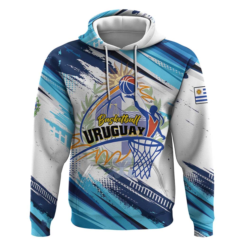 Uruguay Basketball Custom Hoodie Charruas Go Champion LT01