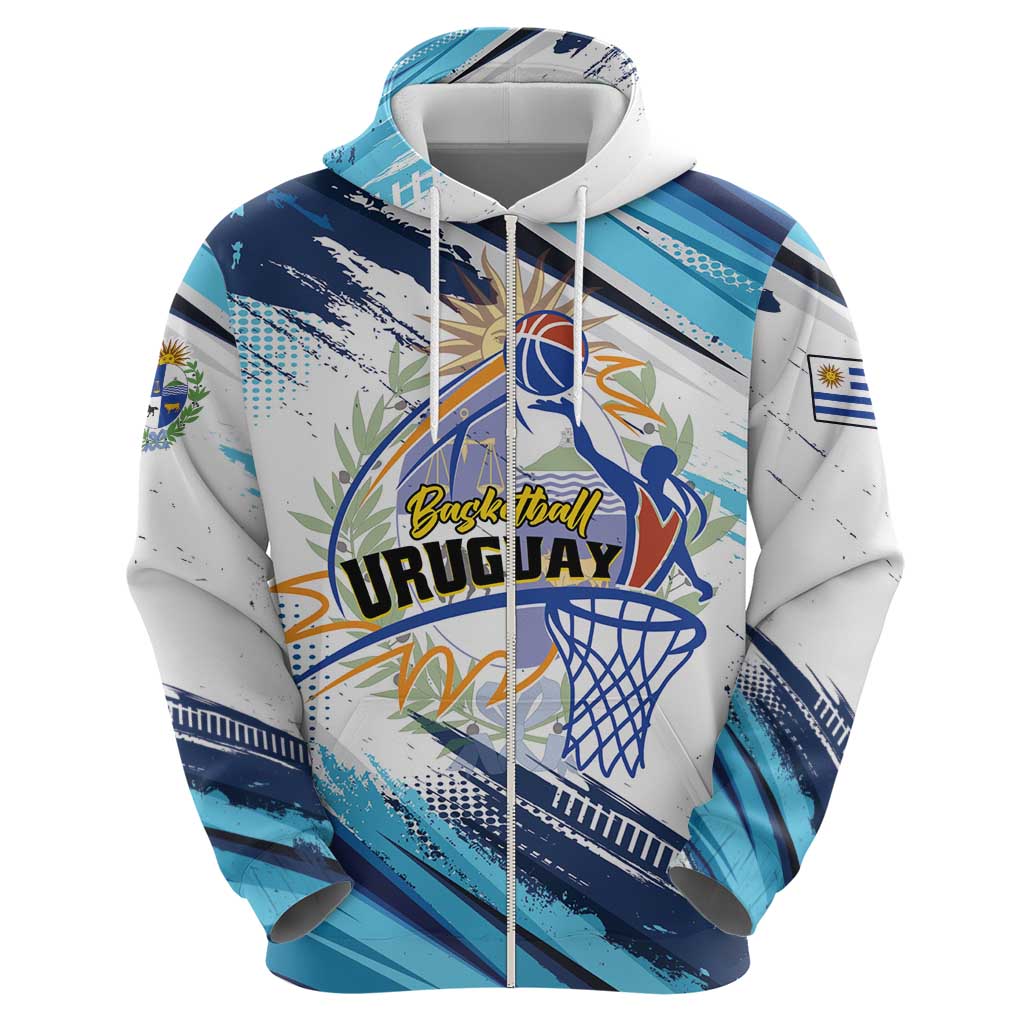 Uruguay Basketball Custom Hoodie Charruas Go Champion LT01