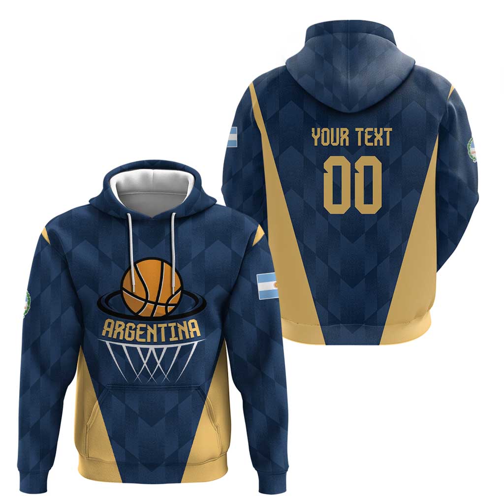 Argentina Basketball Custom Hoodie Go El Alma Argentina LT01
