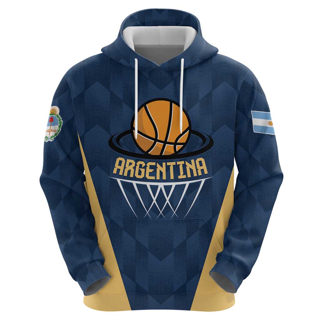 Argentina Basketball Custom Hoodie Go El Alma Argentina LT01