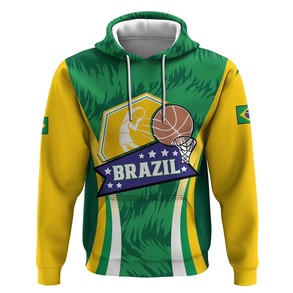 Brazil Basketball Custom Hoodie Come On Brasil Cariocas LT01