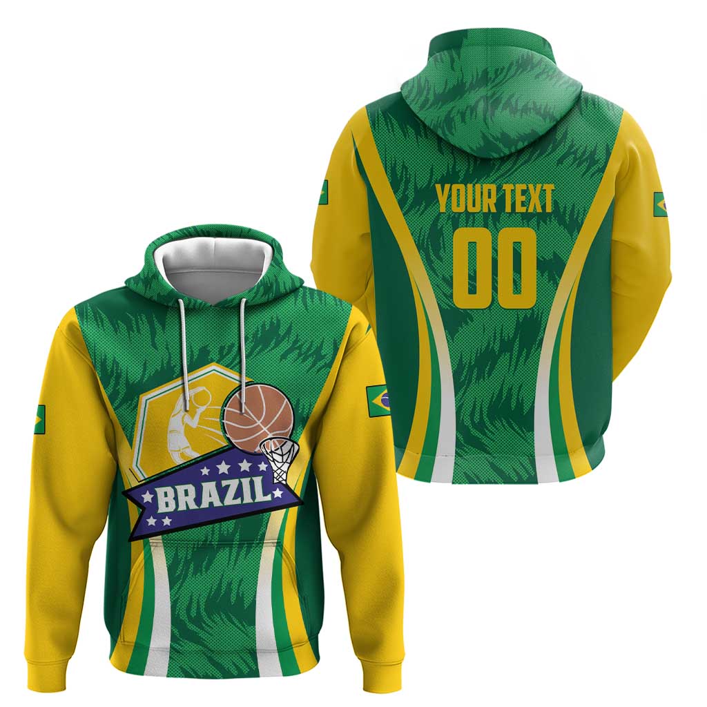 Brazil Basketball Custom Hoodie Come On Brasil Cariocas LT01