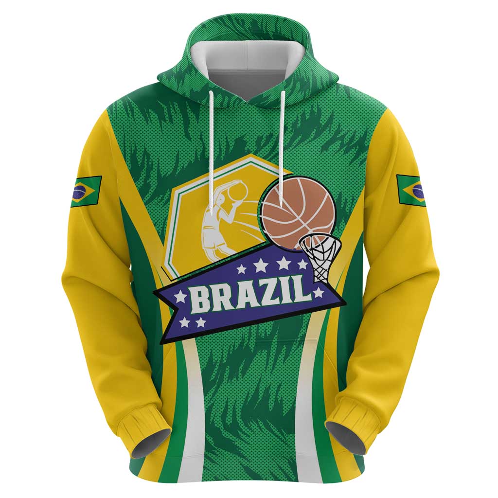 Brazil Basketball Custom Hoodie Come On Brasil Cariocas LT01