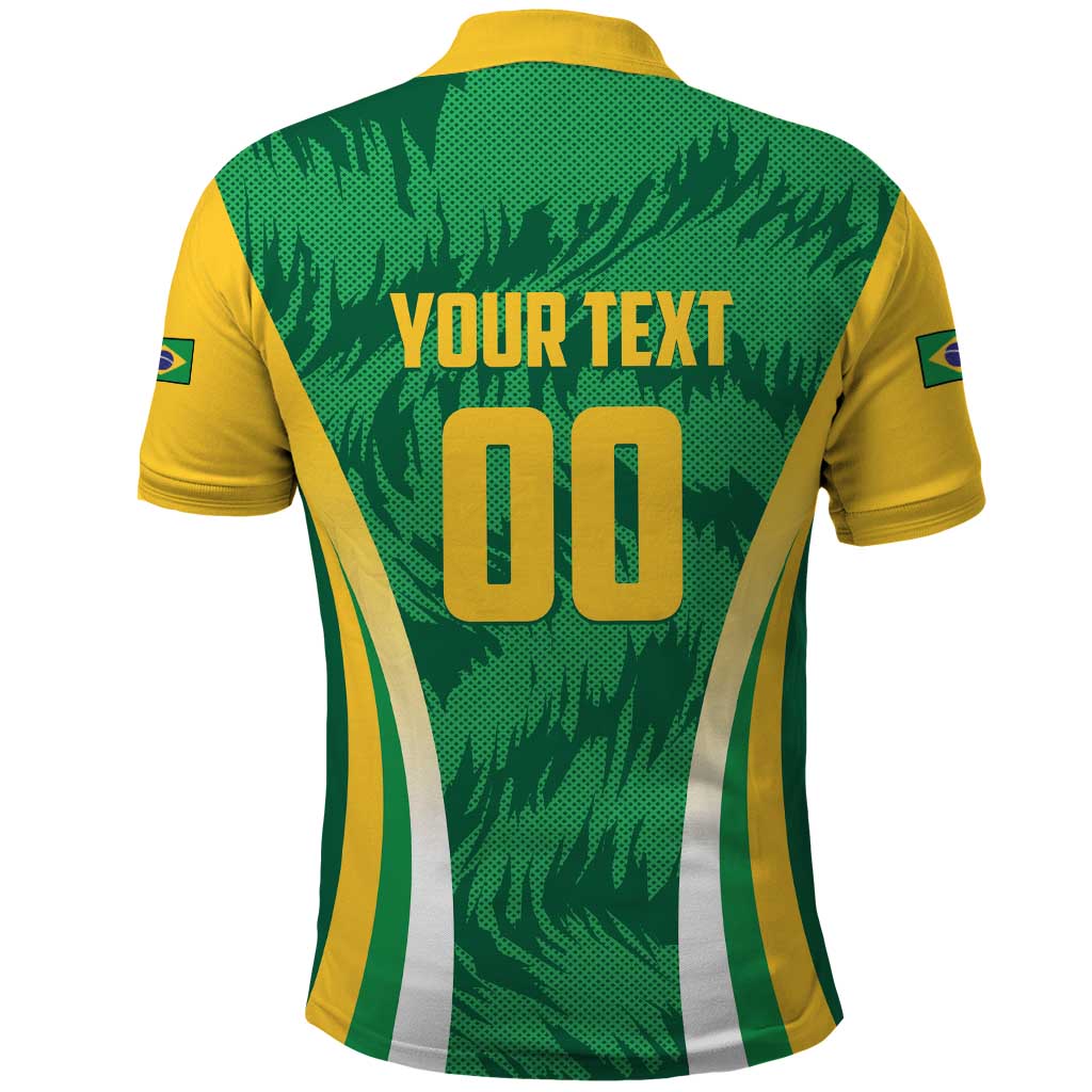 Brazil Basketball Custom Polo Shirt Come On Brasil Cariocas LT01