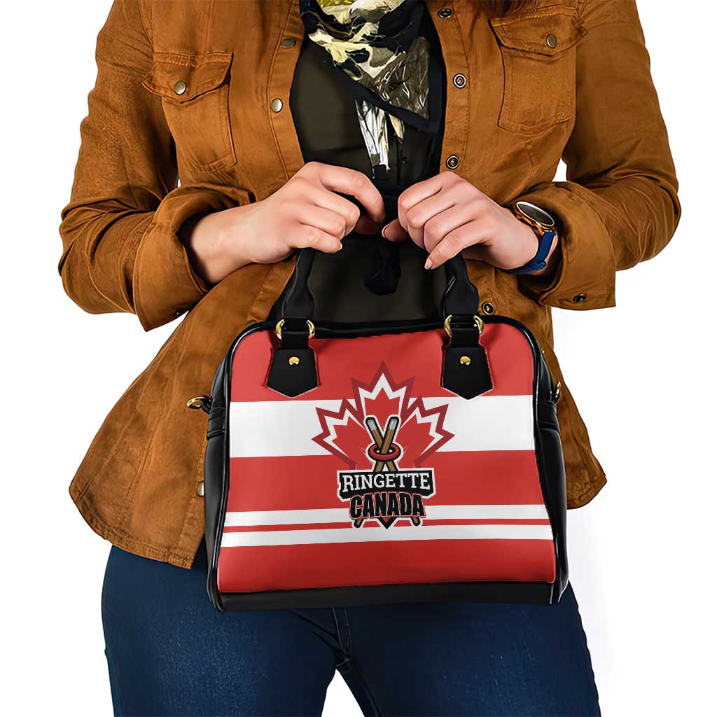 Canada Ringuette Shoulder Handbag Team Canada Dominates The Game LT01